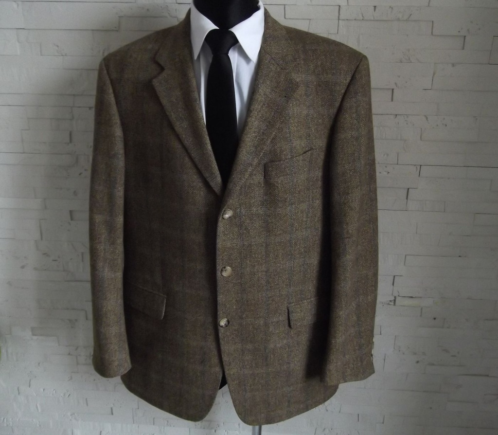 HUGO BOSS   MARYNARKA   54 XXL  IDEALNA  WOOL