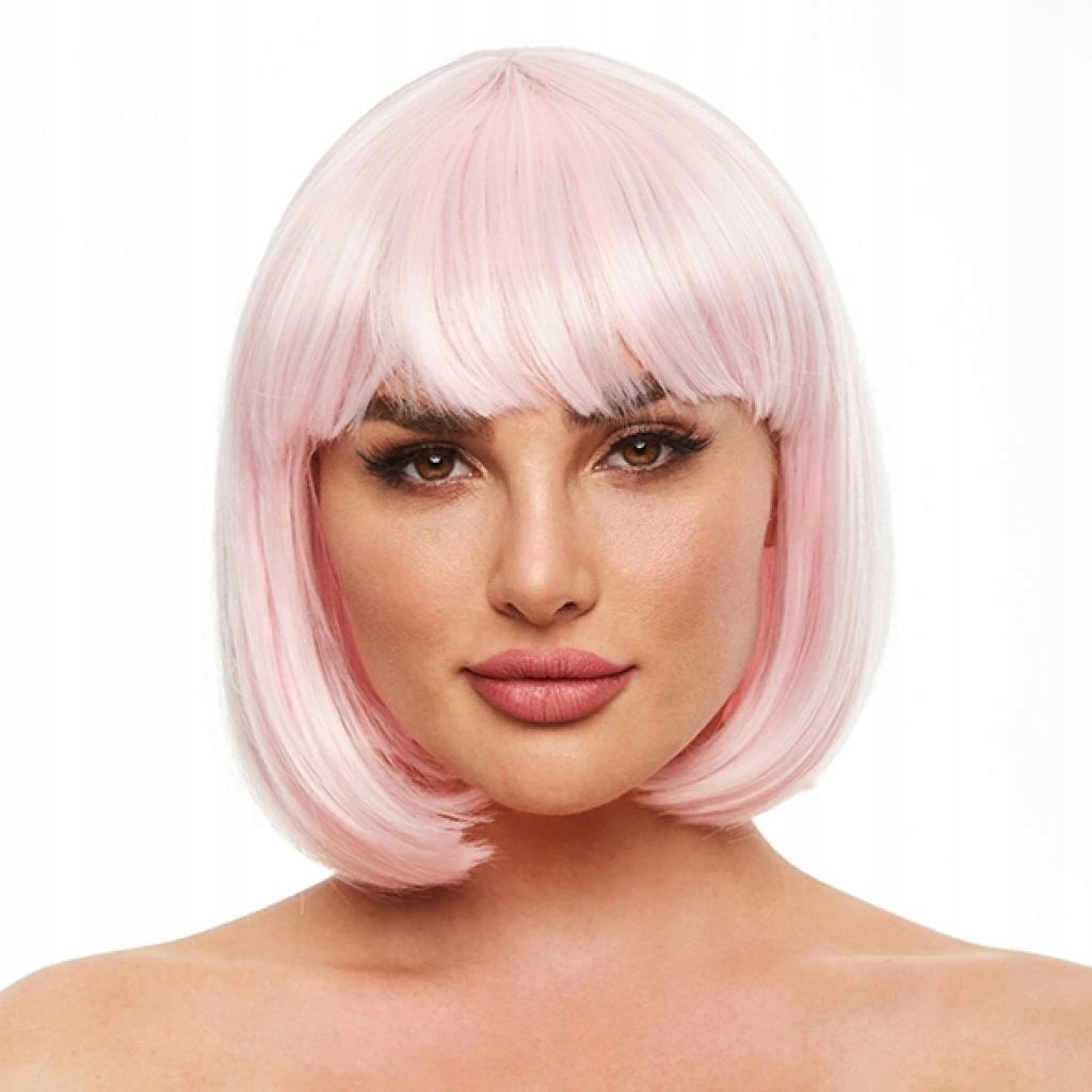 Peruka - Pleasure Wigs Cici Wig Pink Glow in the Dark