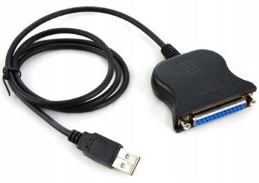 adapter USB LPT DB25 port drukarkowy Windows 10