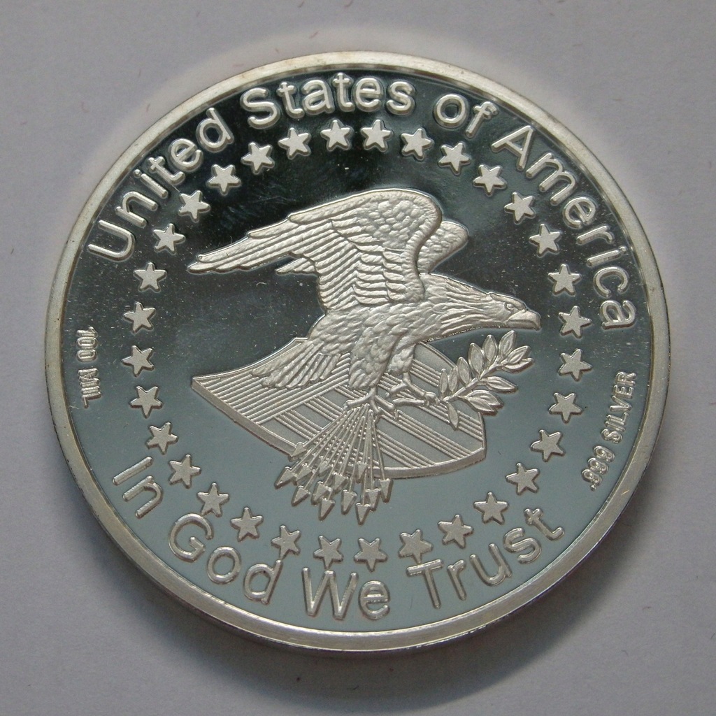 Medal United States of America, In God We Trust, 2000r. Ag X4071