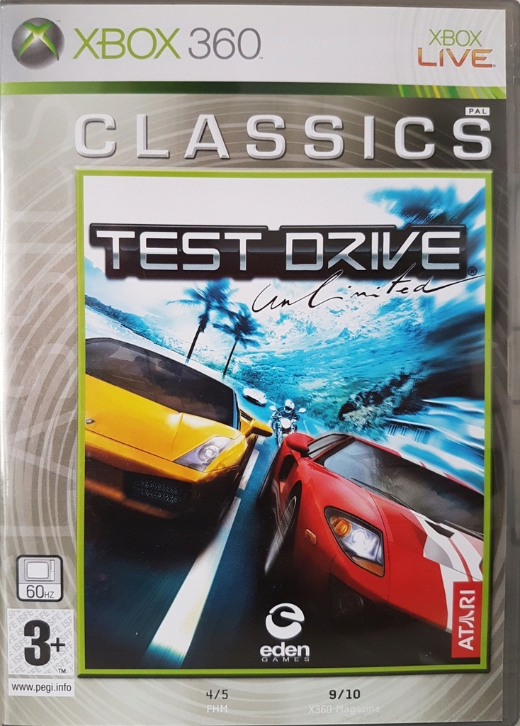 Test Drive Unlimited Xbox 360 Lodz 7645654970 Oficjalne Archiwum Allegro