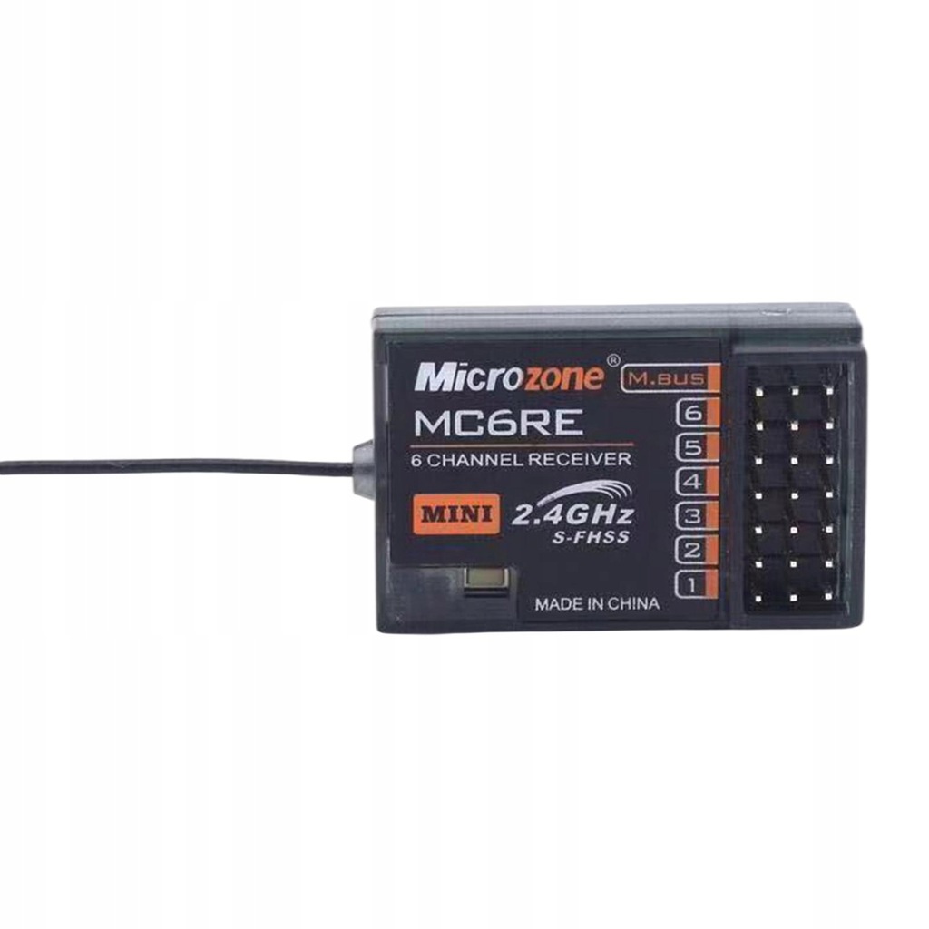 MC6RE Receiver 6CH 2.4G with Antenna Controller Transmitter Radio System