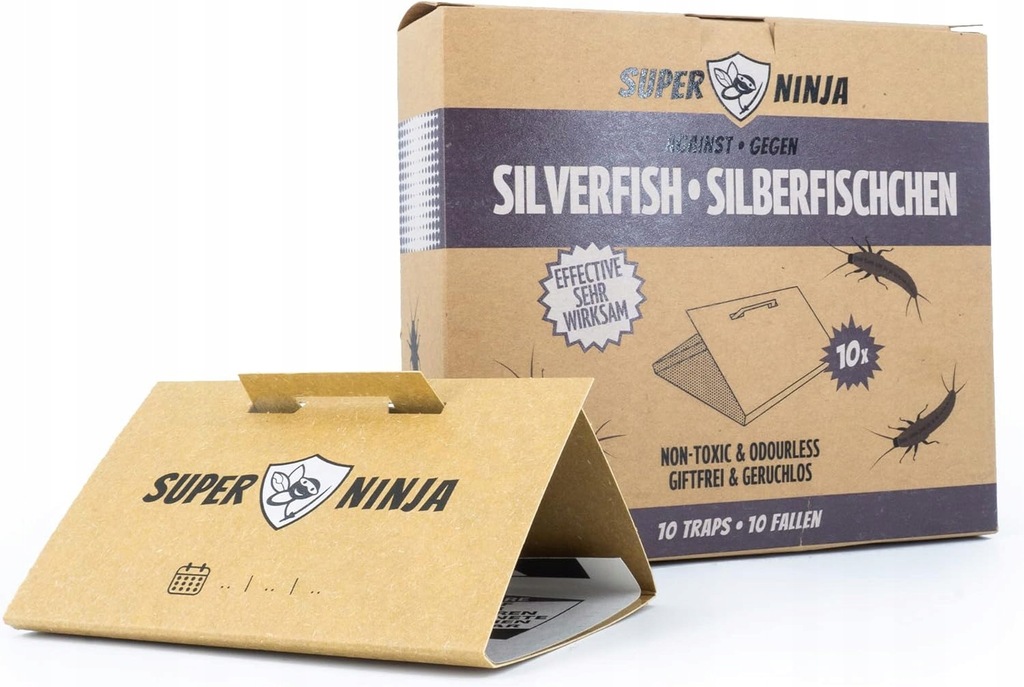 Super Ninja Pu?apka na srebrniaka - ekologiczny zabójca srebrniaków -