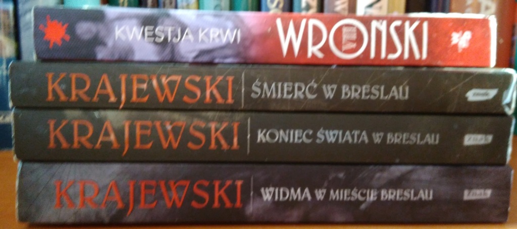 Pakiet książek: Krajewski i Wroński