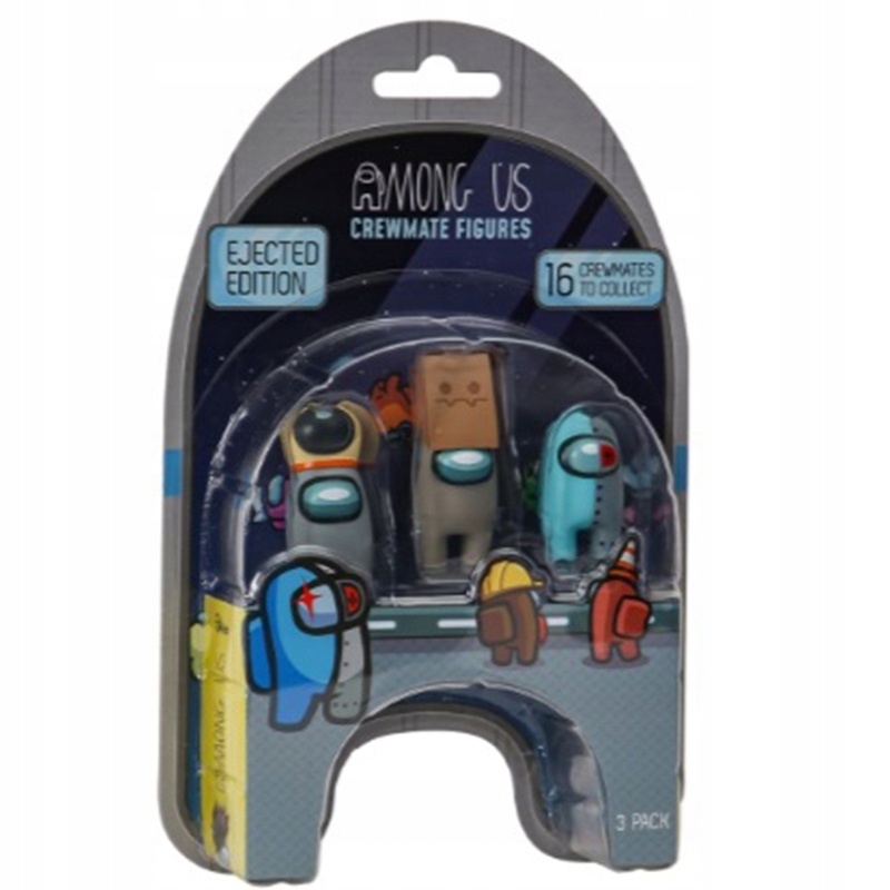 Among Us Seria 3 Zestaw Figurek 3 PAK z Gry Wzór 3