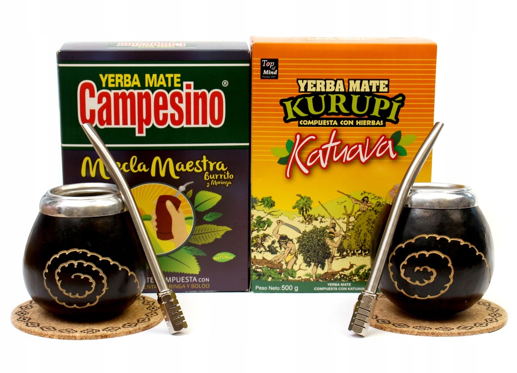 Zestaw Yerba Mate Campesino Bombilla Tykwa 1kg