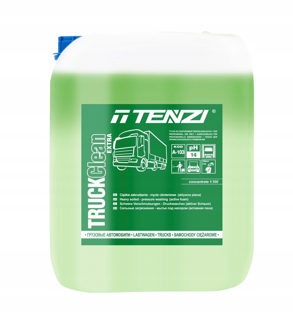 Piana aktywna Tenzi Truck Clean Extra 10 litrów