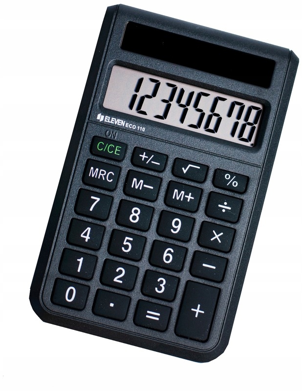 Kalkulator kieszonkowy ECO-110, Eleven