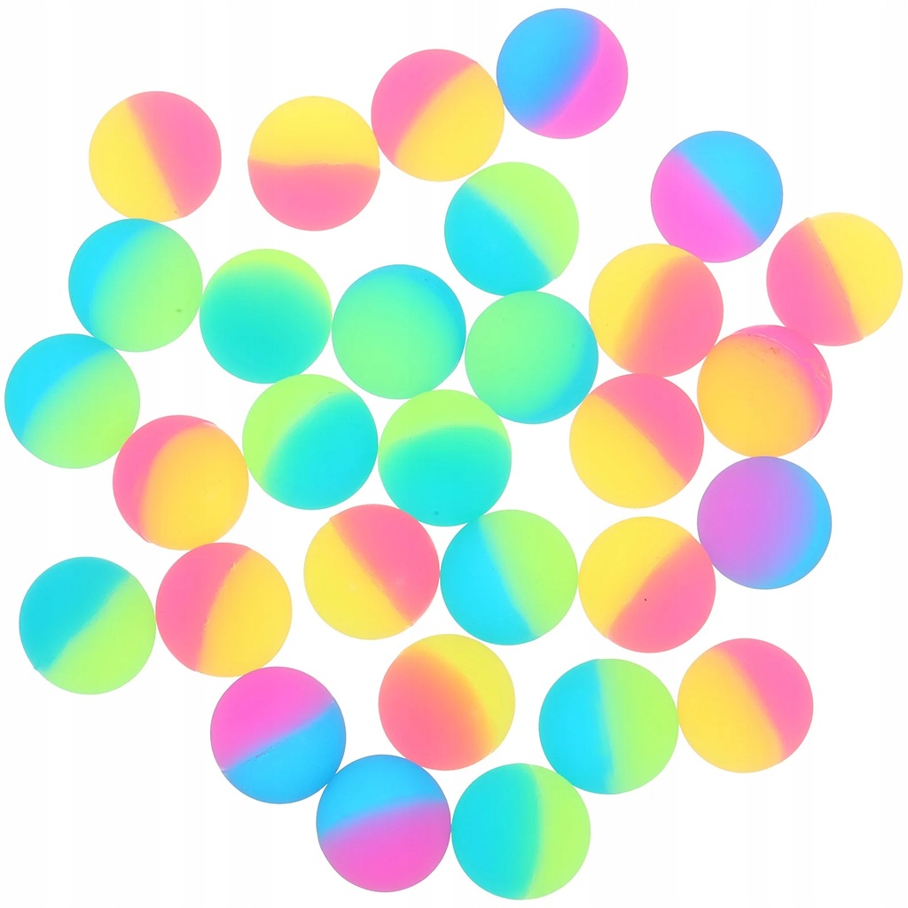 Kids Toys Frosted Bouncy Ball Funny Balls 30 Pcs