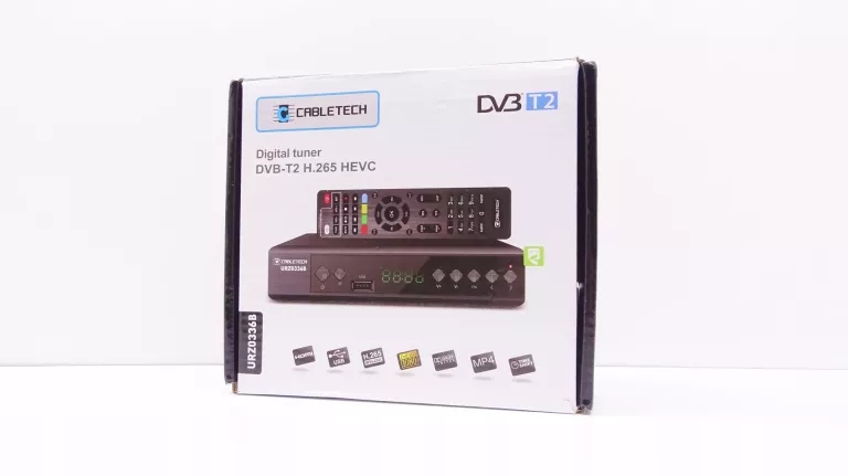 DEKODER TUNER DVB-T2 CABLETECH ZESTAW