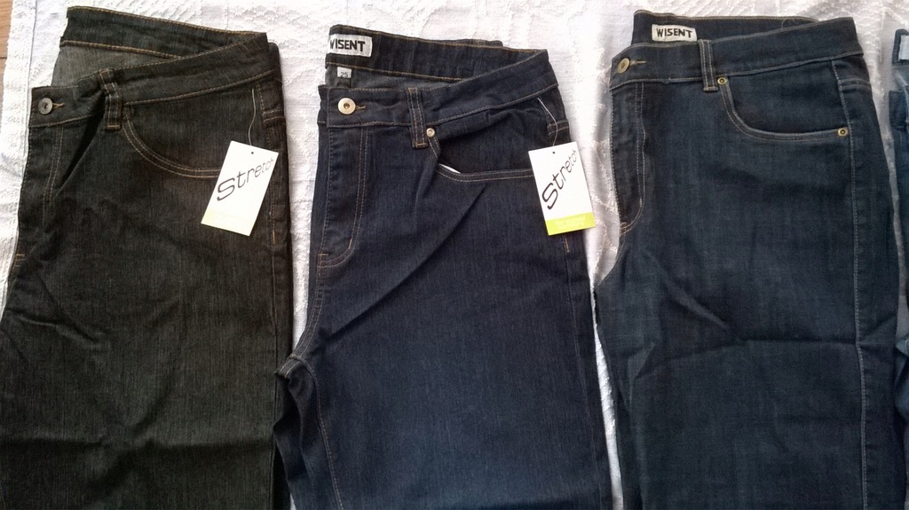 SPODNIE JEANS R. 25 RÓŻNE KOLORY 6 PAR - 10515352464 - oficjalne ...