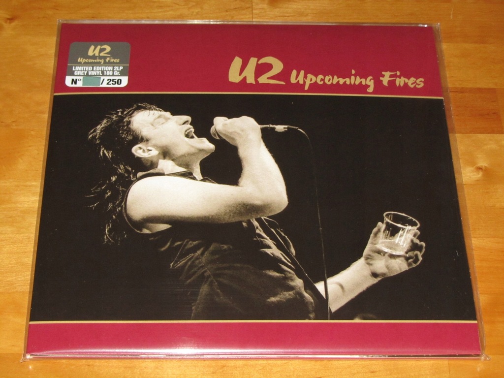U2 ''UPCOMING FIRES'' LIVE - AUSTRALIA 1984 - 2LP