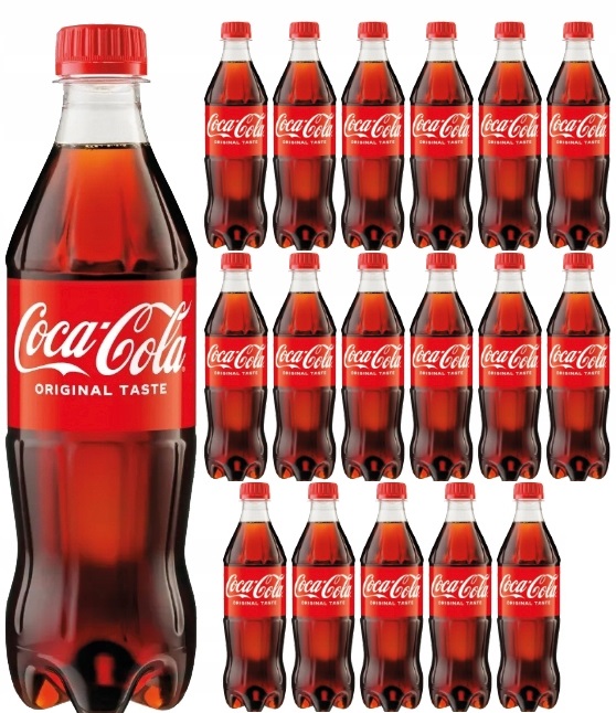 Napój gazowany Coca-cola 500 ml zgrzewka