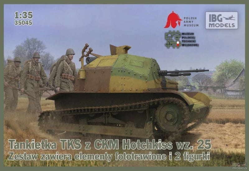 IBG 35045 1:35 TKS Polish Light Reconnaissance Tank