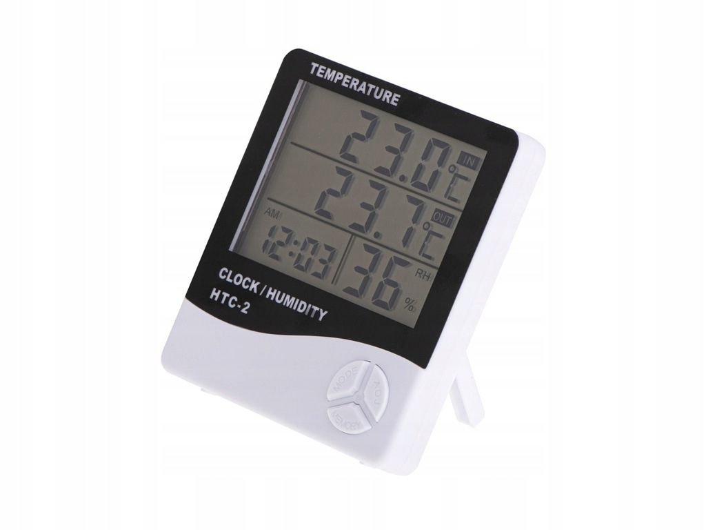 termometr higrometr z sondą HTC-2