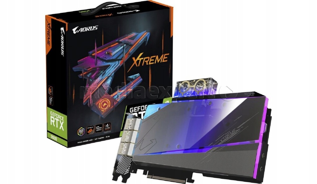 GIGABYTE Aorus GeForce RTX 3080 Xtreme 10GB NOWA!