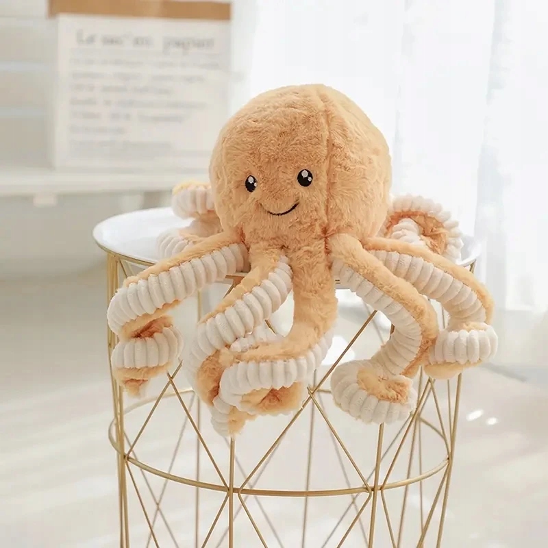2Sizes Lovely Simulation Octopus Pendant Plush Toy Soft Stuffed Animal