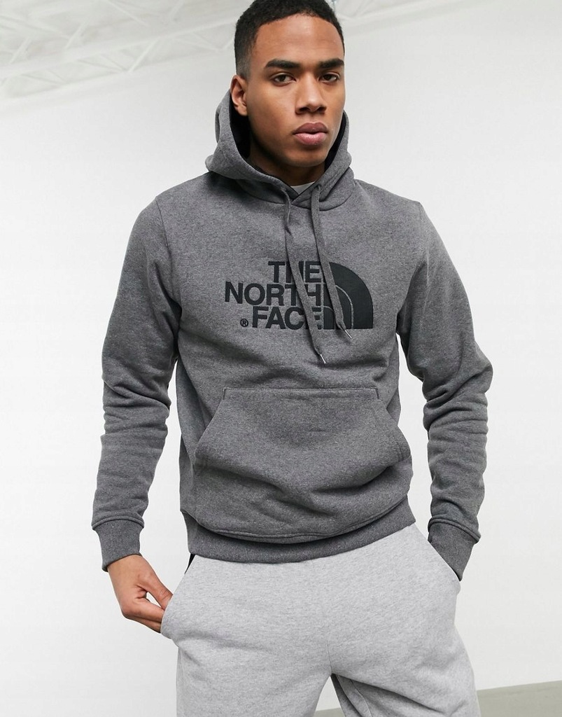 THE NORTH FACE BLUZA MĘSKA SZARA Z KAPTUREM XL ASA