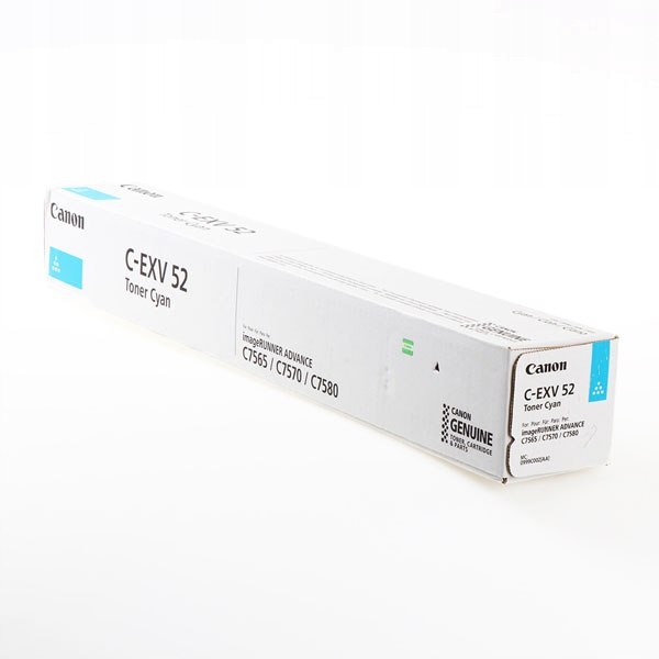 Canon oryginalny toner CEXV52, cyan, 66500s, 0999C002, Canon IRC7565i, IRC7