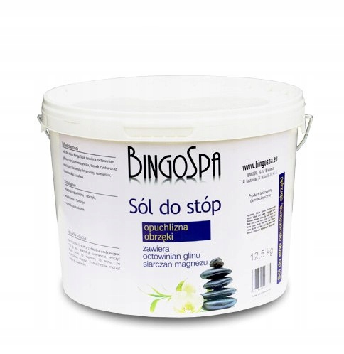 Bingospa Sól do stóp do opuchlizny 12,5 kg