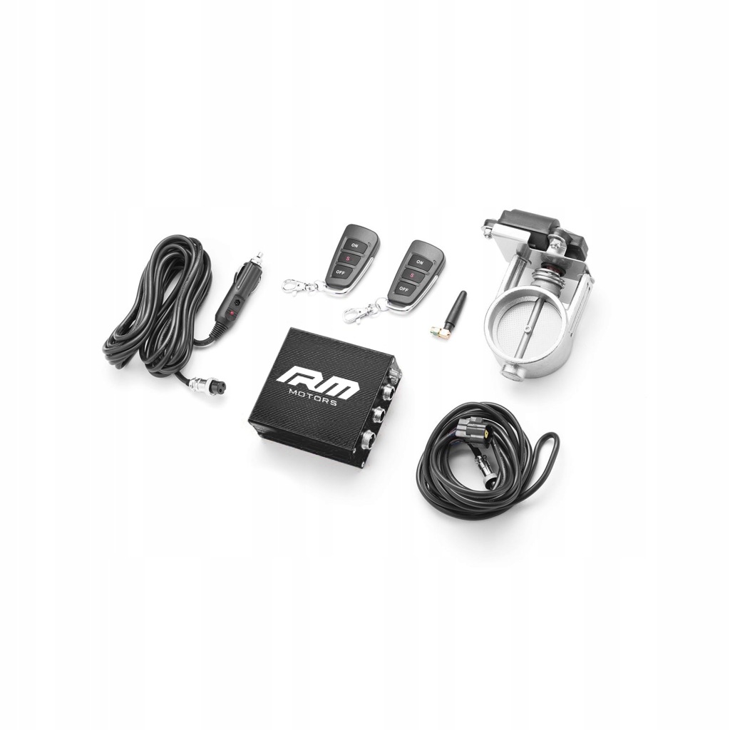 Przepustnica wydechu elektroniczna z centralką 63,