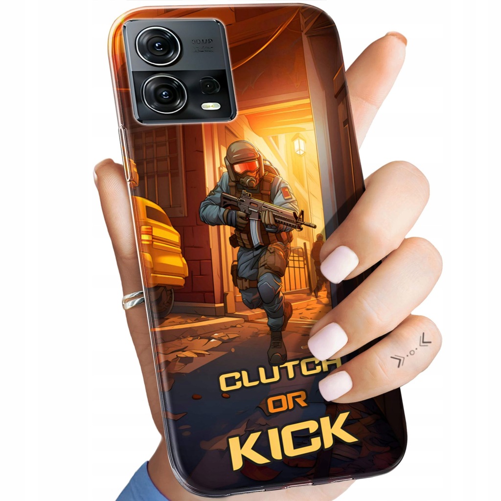 ETUI DO MOTOROLA MOTO S30 PRO 5G / EDGE 30 FUSION WZORY CS GO OBUDOWA CASE