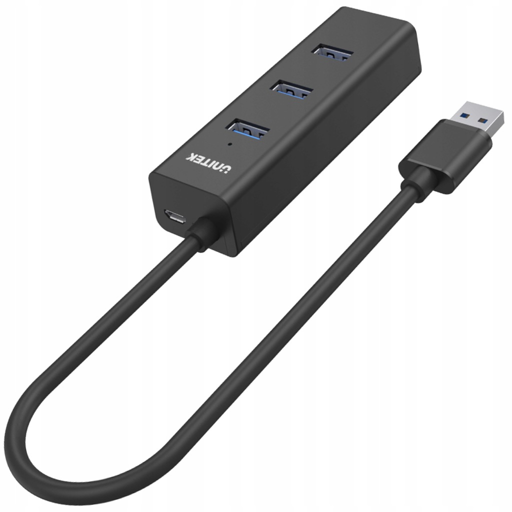 Купить АКТИВНЫЙ USB 3.0 ХАБ UNITEK Y-3089 4 ПОРТА 5 Гбит/с: отзывы, фото, характеристики в интерне-магазине Aredi.ru