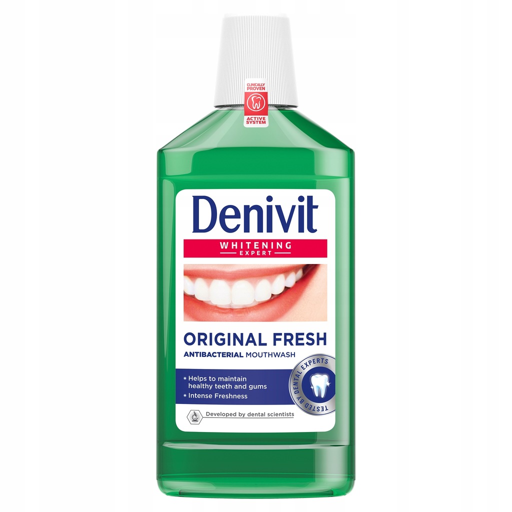 Denivit orginal fresh płyn do płukania ust 500ml - 13089779694 ...
