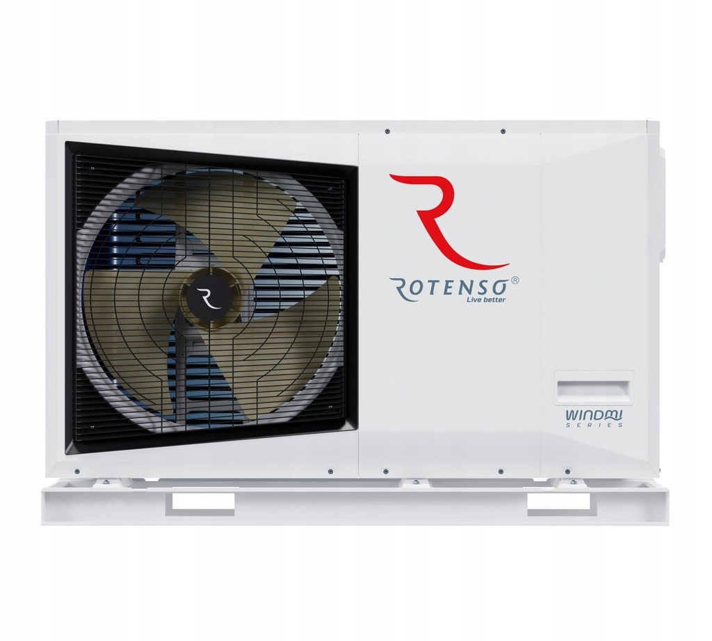 * RATY 0% Pompa ciepła ROTENSO Windmi Mono 8kW 1-faz biała WIM80X1 R14