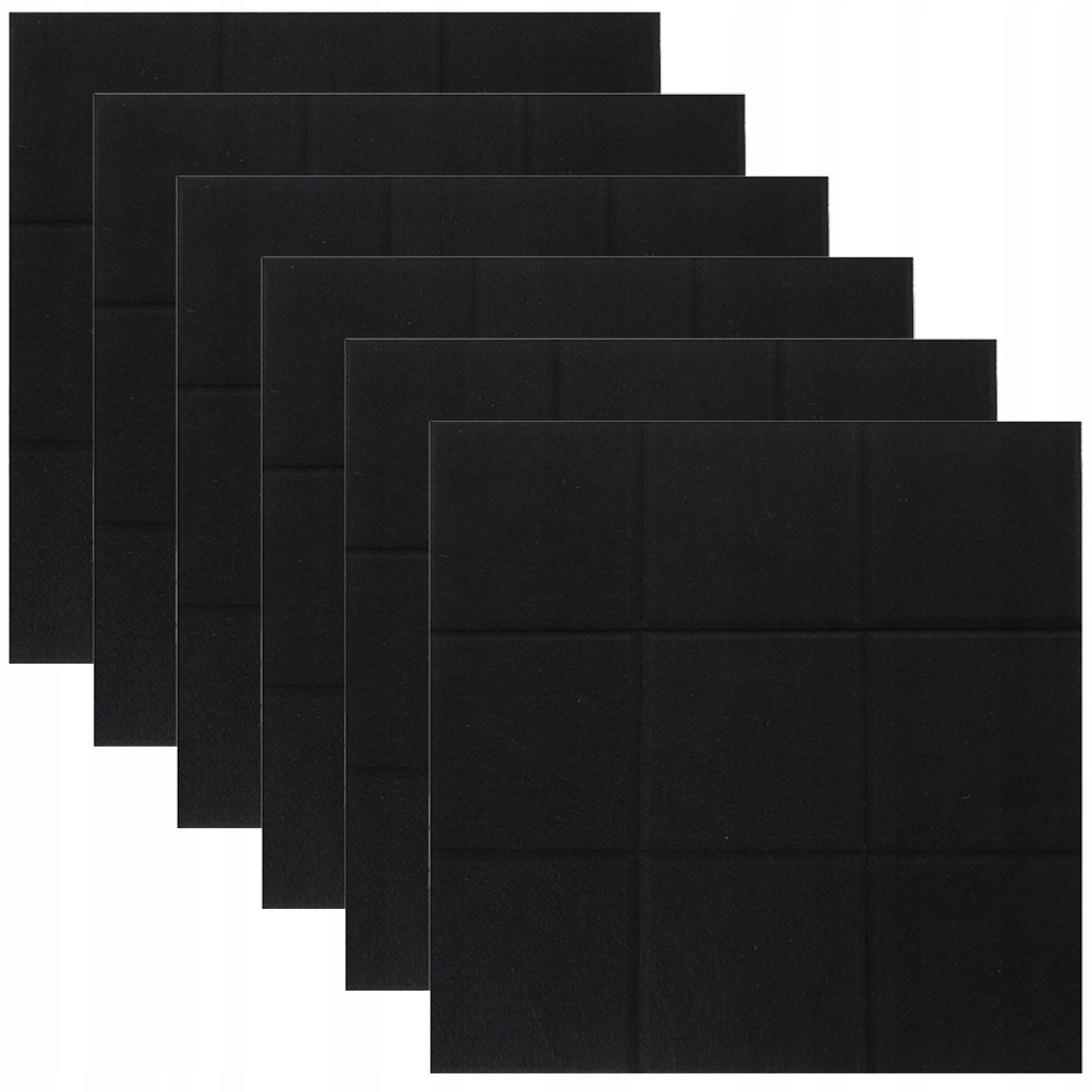 Wellco 1 ft. x 1 ft. x 2 in. Sound Absorbing Panels Black