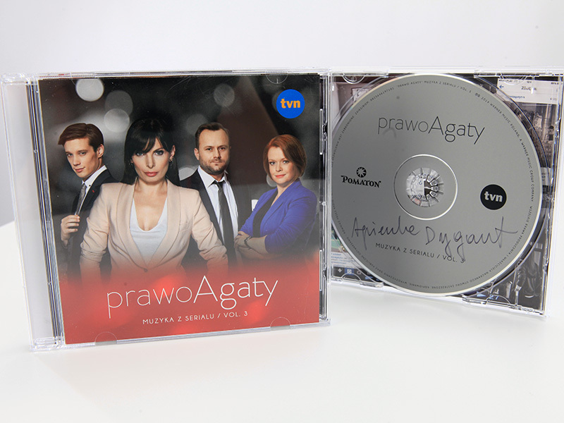 Płyta CD Muzyka „Prawo Agaty” A. Dygant Off Camera