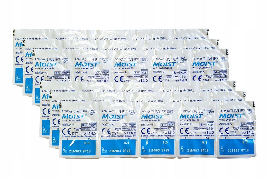 Soczewki 1 Day Acuvue Moist 30 szt. -1.25