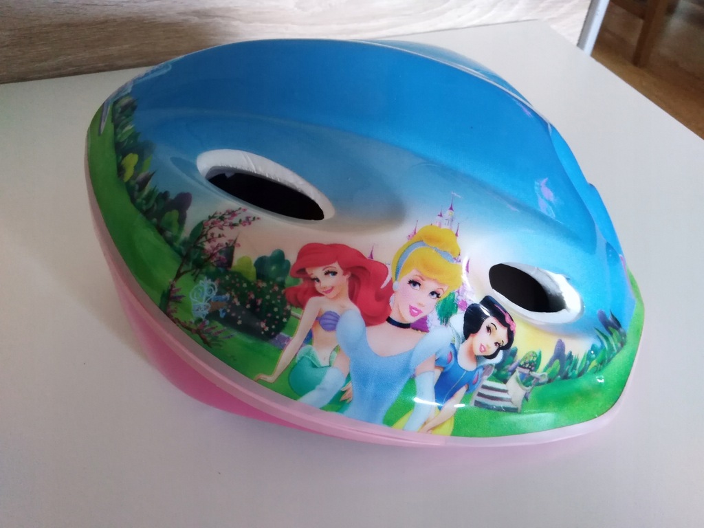 DISNEY kask dziecięcy rowerowy na rolki 52-56 cm