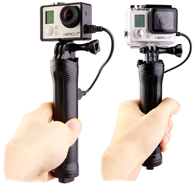 POWER BANK GRIP Monopod Uchwyt do GoPro 4 5 SJCAM 6884085999 oficjalne archiwum Allegro
