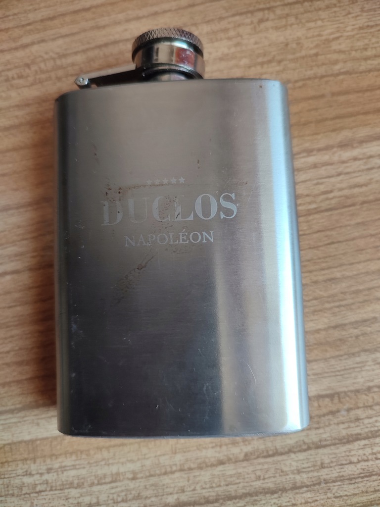 PIERSIÓWKA STYLOWA ELEGANCKA -STAL NIERDZEWNA -3fl.OZ=NOWA