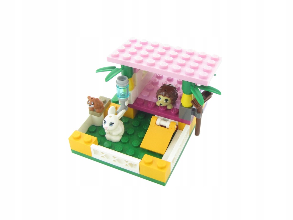 Lego Zwierzęta Chomik Królik Jeż Domek