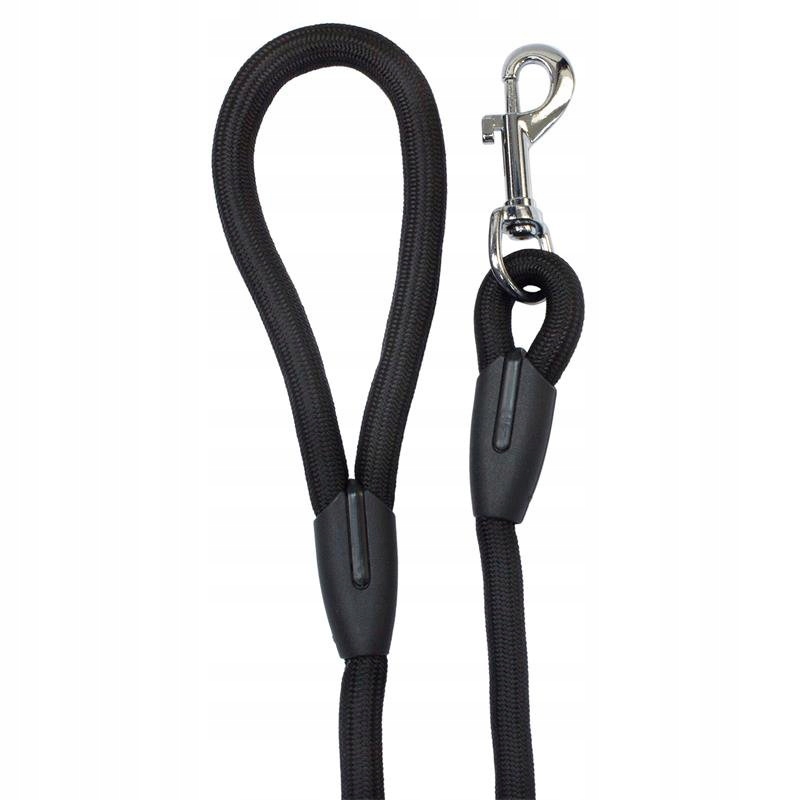 ARQUIVET Smycz Lina czarna dla psów - 1,3mm x 120 cm(huka)