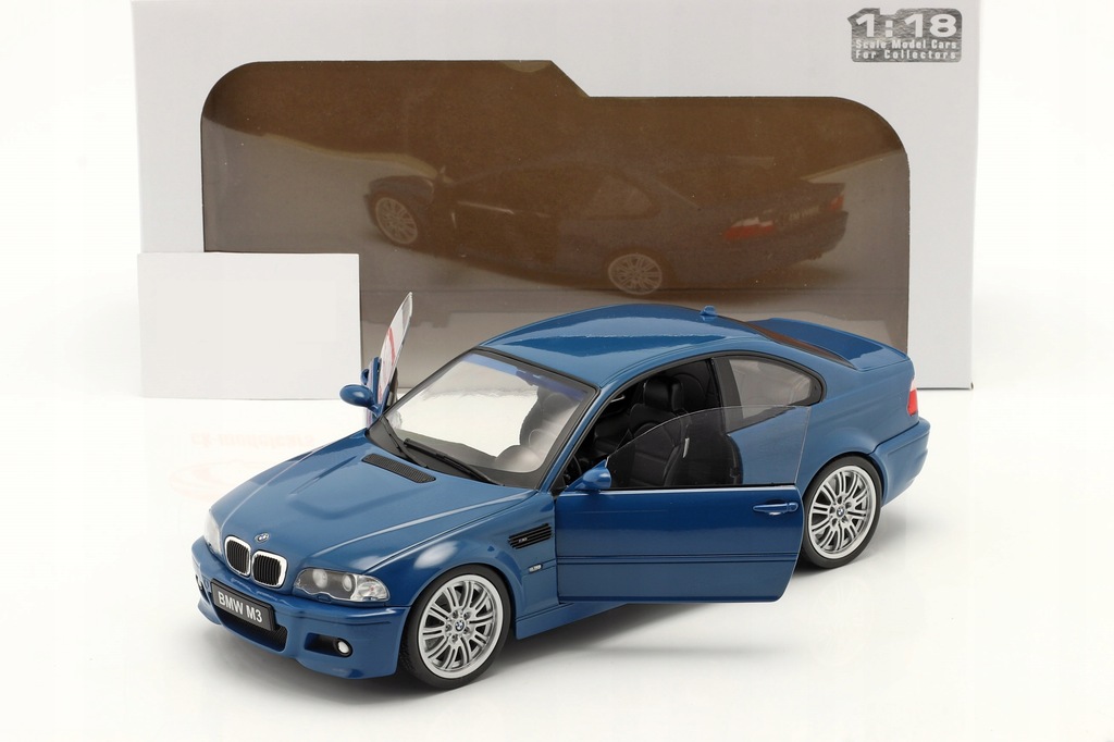 BMW E46 M3 Coupé - Laguna Blue - 2000 - Solido