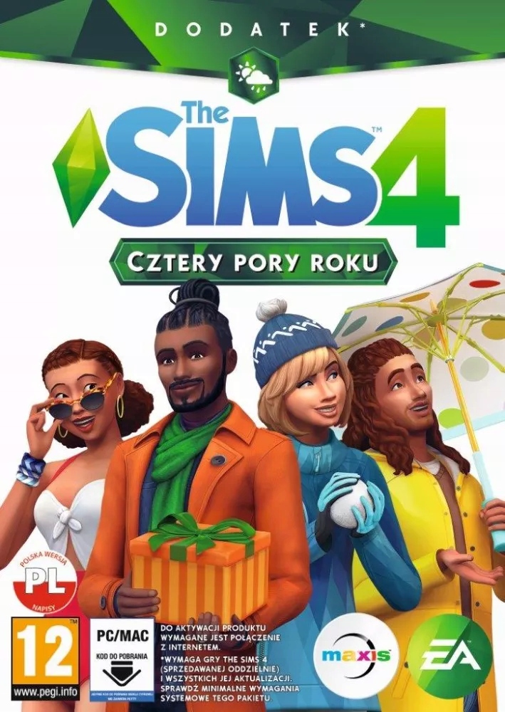 EA Gra PC Sims 4 Cztery Pory Roku