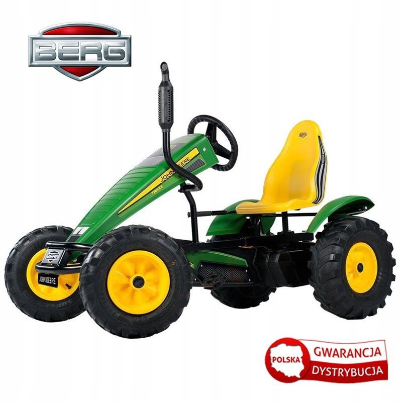 BERG Gokart na pedały John Deere BFR Pompowane