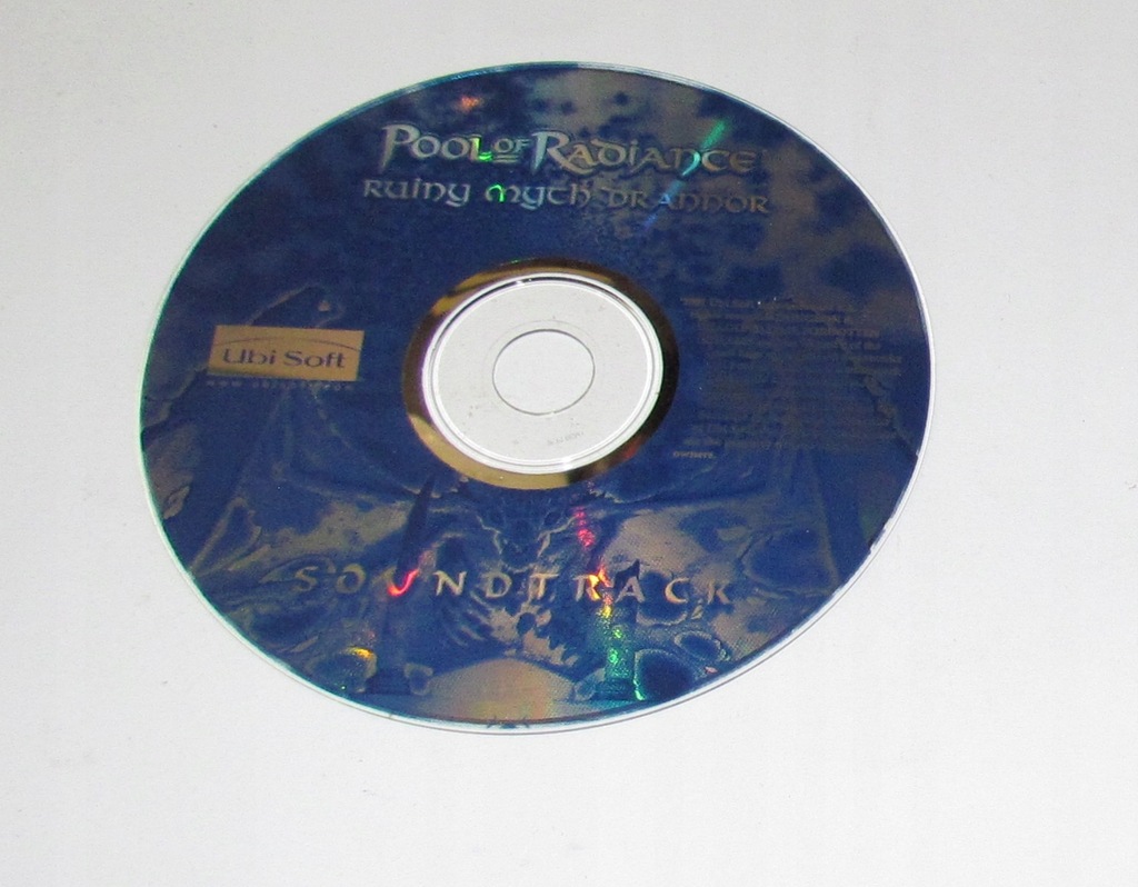 Pool of Radiance Ruiny Myth Drannor D&D Forgotten realms Soundtrack Ścieżka