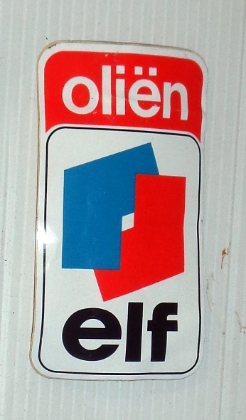 ELF OLIEN - stara nalepka z lat 70'.