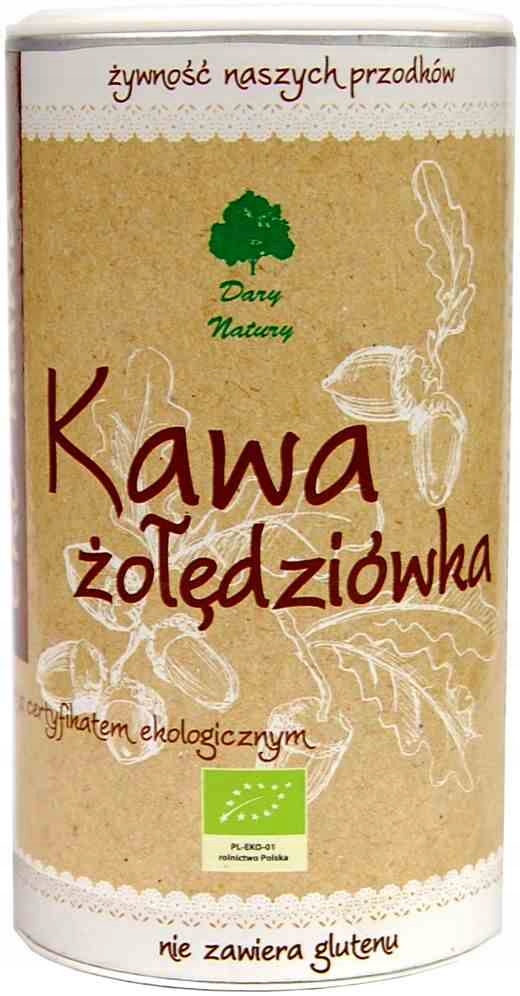 KAWA ŻOŁĘDZIÓWKA BEZGLUTENOWA BIO 200 g - DARY NAT