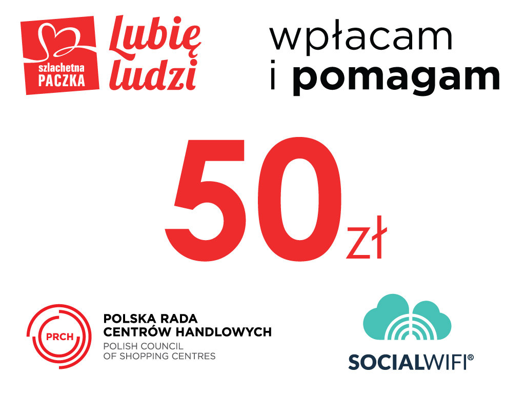 Cegiełka dla Szlachetnej Paczki [PRCH&SocialWiFi]