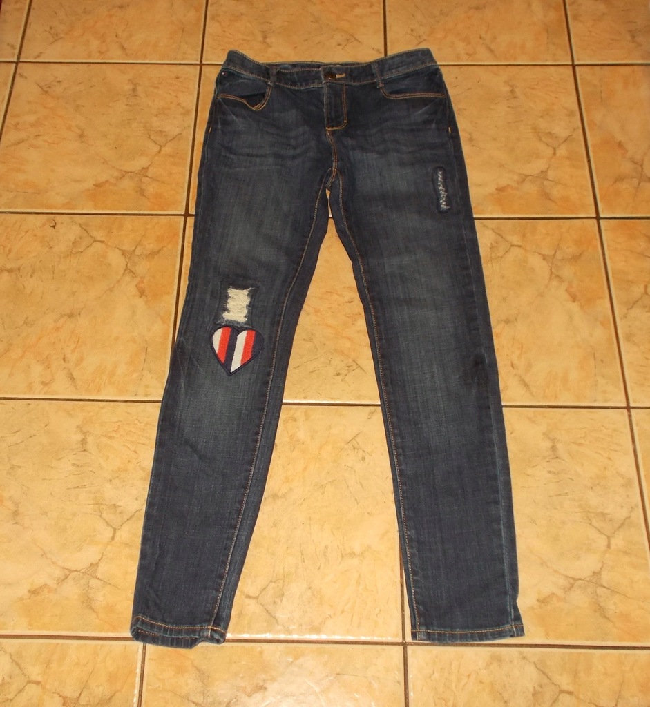 *TOMMY HILFIGER*jeans SPODNIE rozm 14 lat jak nowe