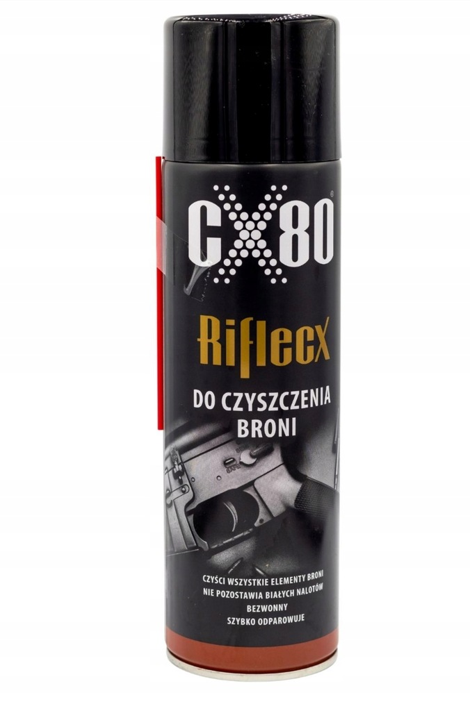 Zmywacz do czyszczenia i odtłuszczania broni 500ml CX80 RiflecX sklep wawa