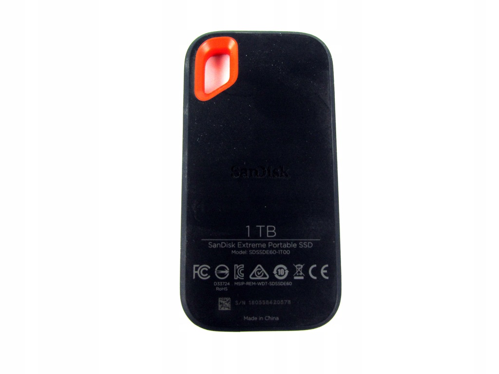 Купить Портативный твердотельный накопитель SANDISK Extreme емкостью 1 ТБ: отзывы, фото, характеристики в интерне-магазине Aredi.ru