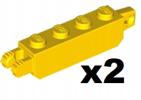 LEGO 54661 Zawias Żółty 2 szt. NOWA