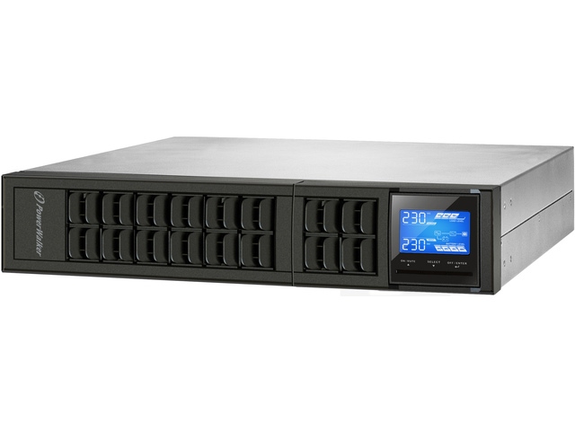 Zasilacz awaryjny UPS Power Walker On-Line 2000VA, USB, RS-232, LCD, 19"