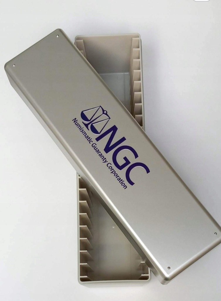 Etui na ogradowane monety NGC pudełko na 14 slabów